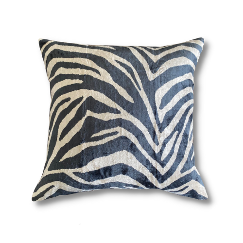 Grey Zebra cushion